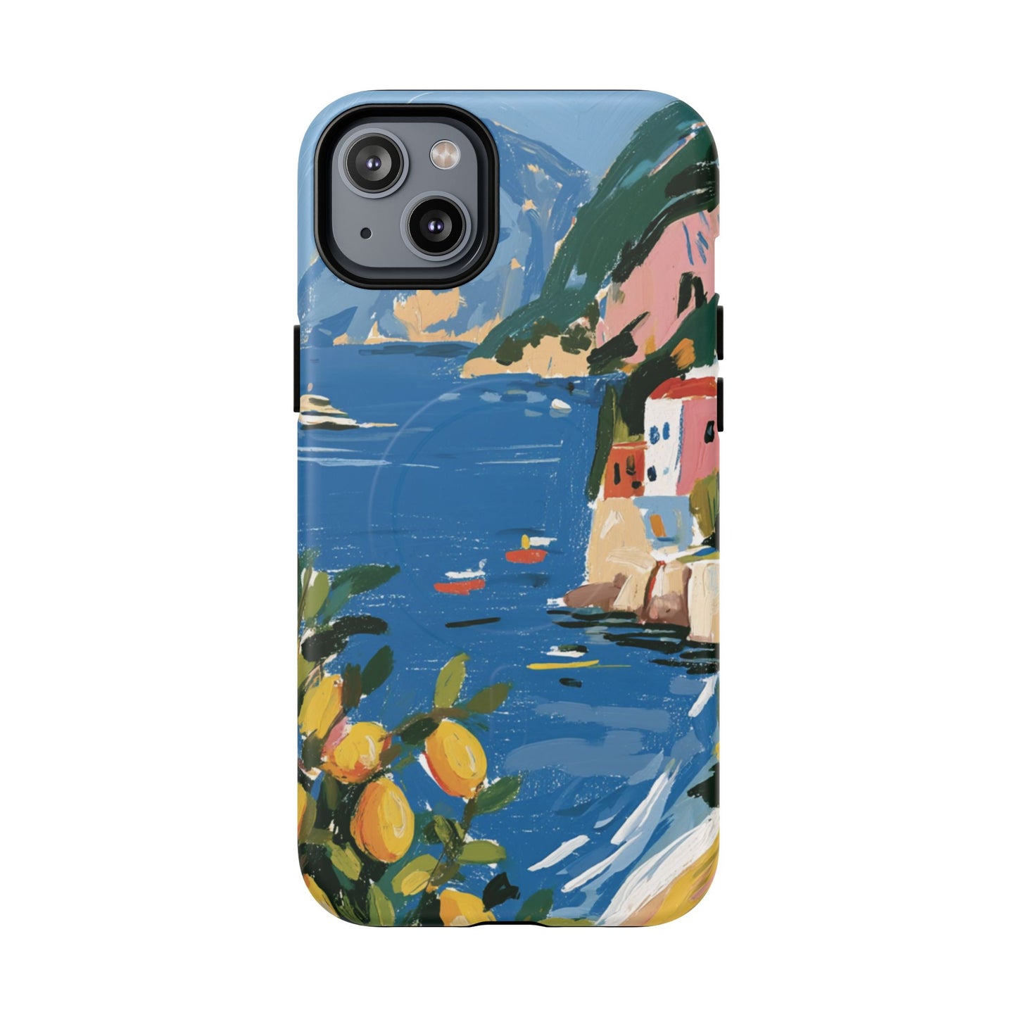 Mediterranean Coastal Phone Case – Tough Magnetic Protective Cover