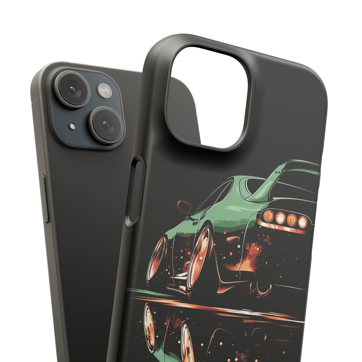 A80 MK4 Green Supra Art Snap Case and Protective Phone Cover For iPhone and Samsung