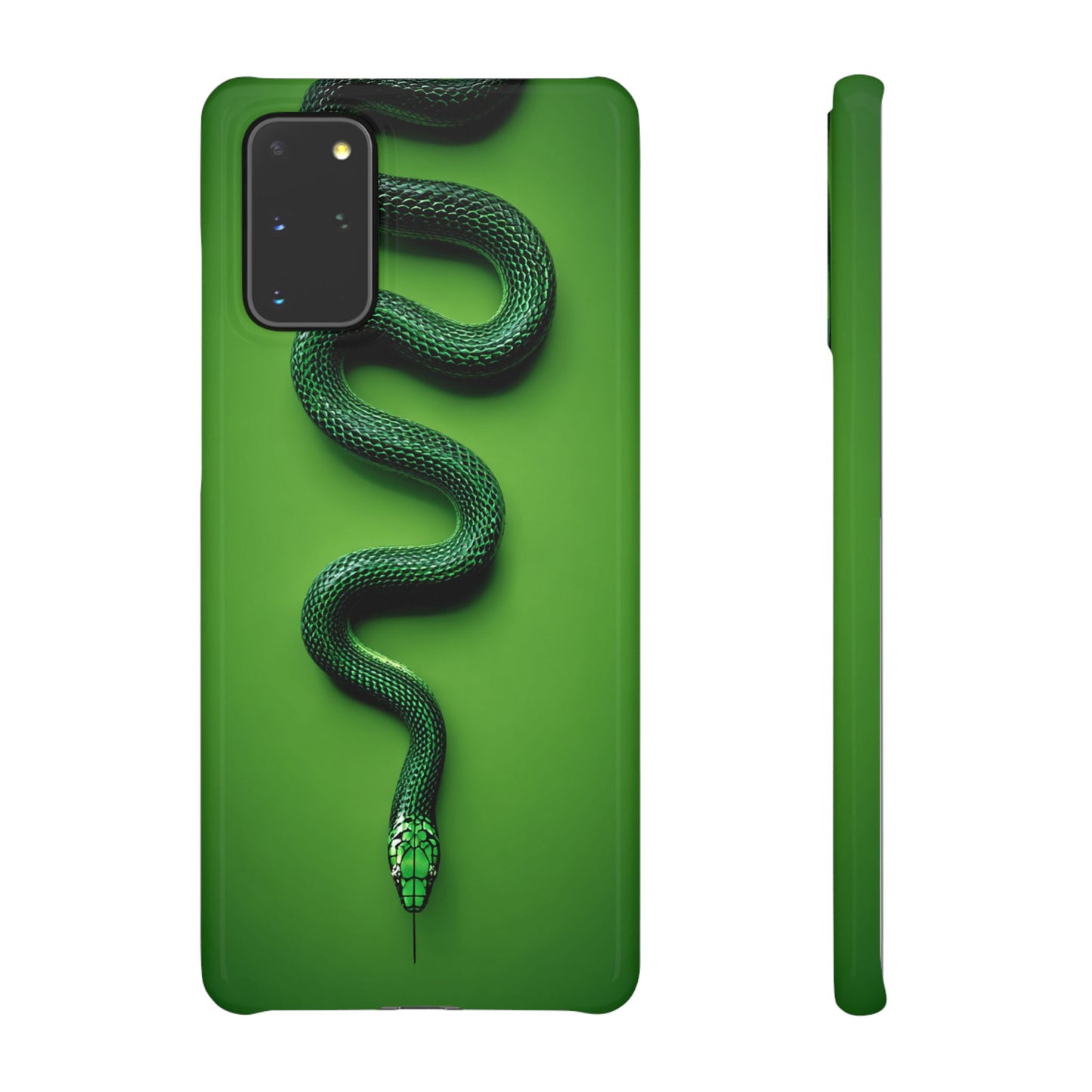 Green Snake Snap Case for iPhone, Stylish Phone Cover, Unique Gift, Trendy Accessory, Birthday, Nature Lover's Phone Case