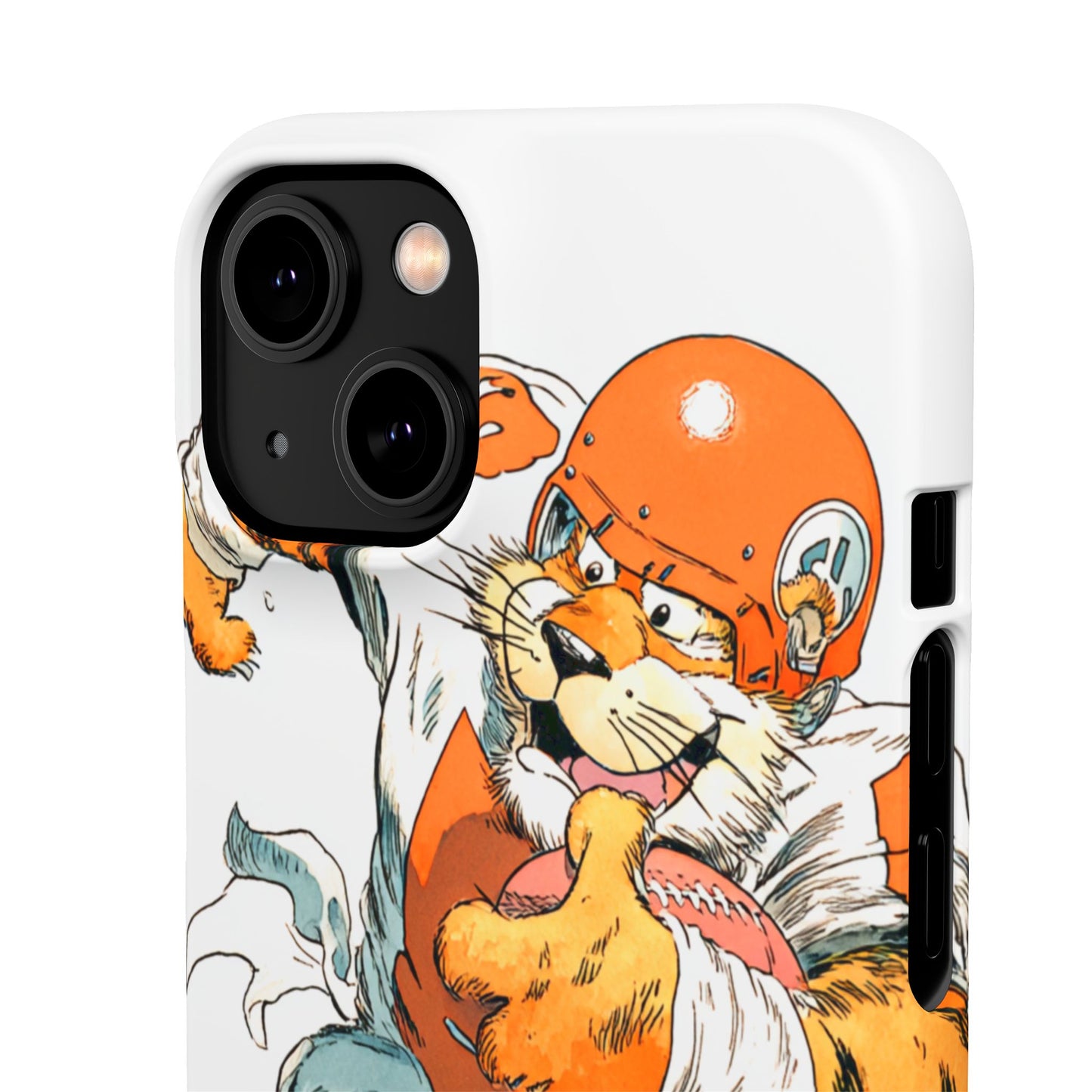 Cincinnati Bengals Snap Cases, Football Fans Phone Case, Tiger Cartoon Art Design, Football Lover Gift, Protective Phone Cover