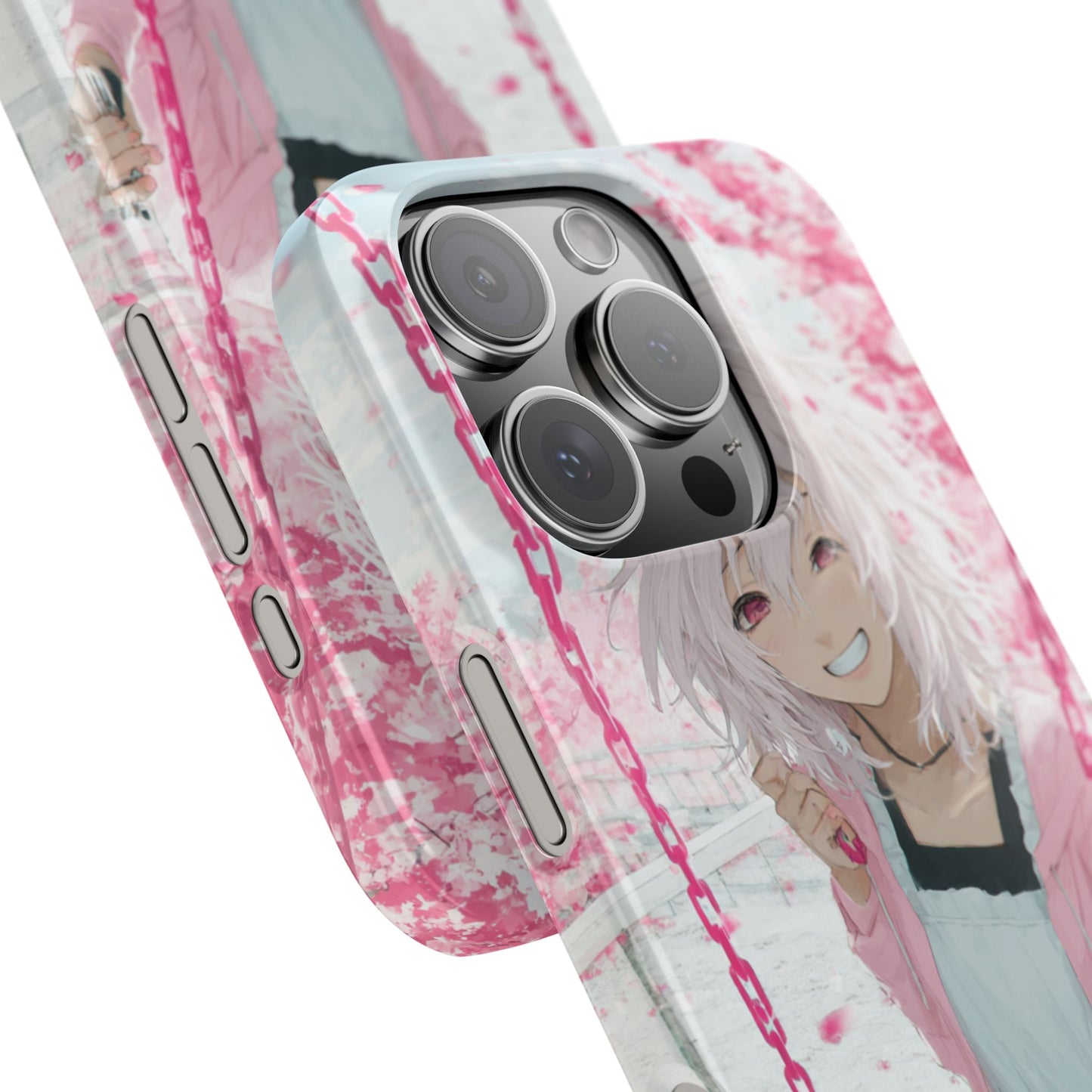 Anime Character Snap Cases for Phone, Cute Aesthetic Phone Cover, Gifts for Otaku, Floral Design, Unique Phone Cases