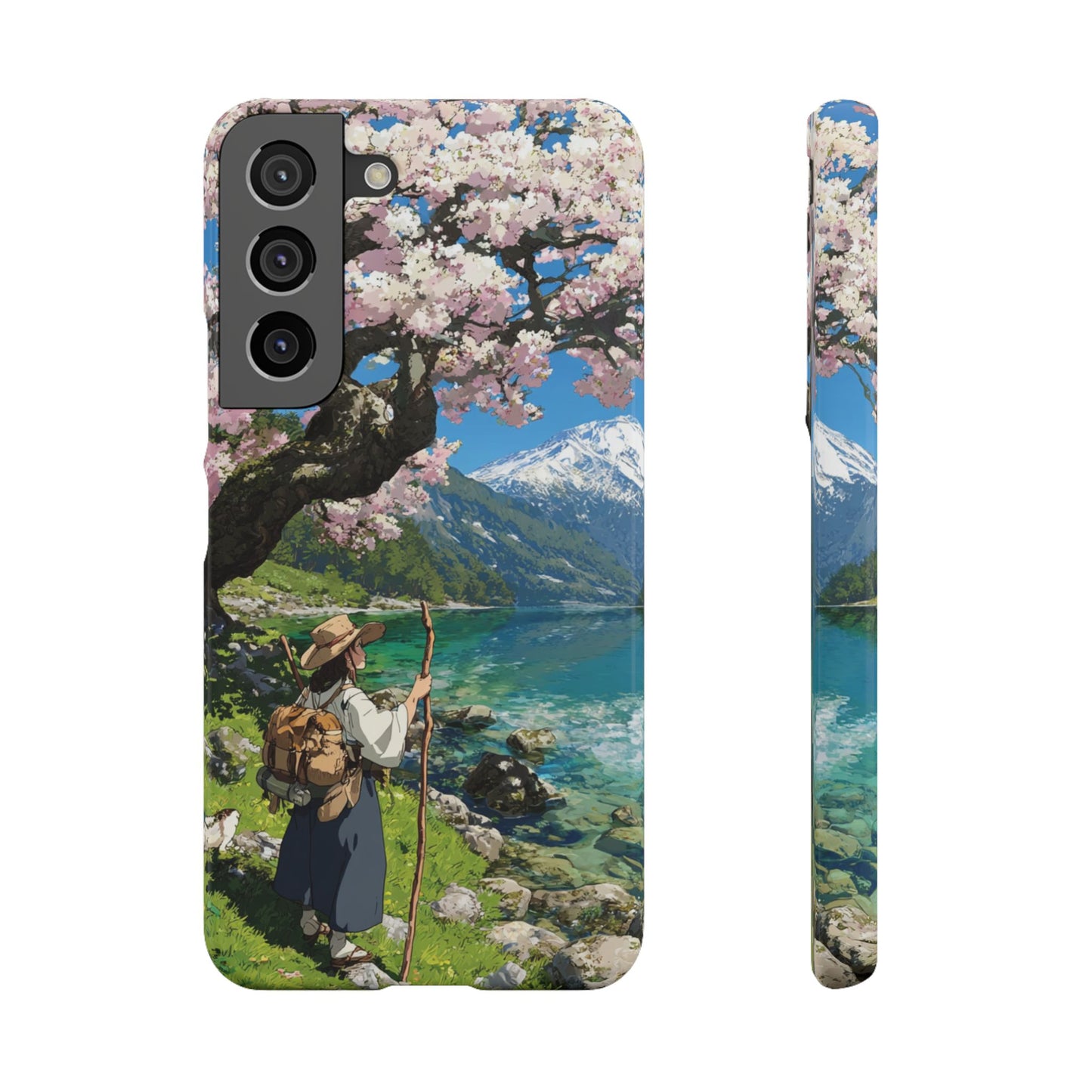 Nature-Inspired Snap Cases for Phone Protection, Floral Phone Covers, Cherry Blossom Aesthetic, Gifts for Nature Lovers, Spring Accessories