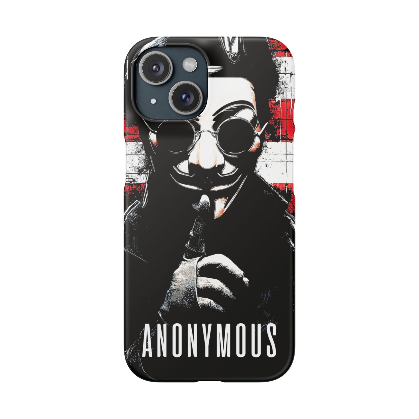 Anonimous & Guy Fawkes Art Snap Case and Protective Phone Cover For iPhone and Samsung