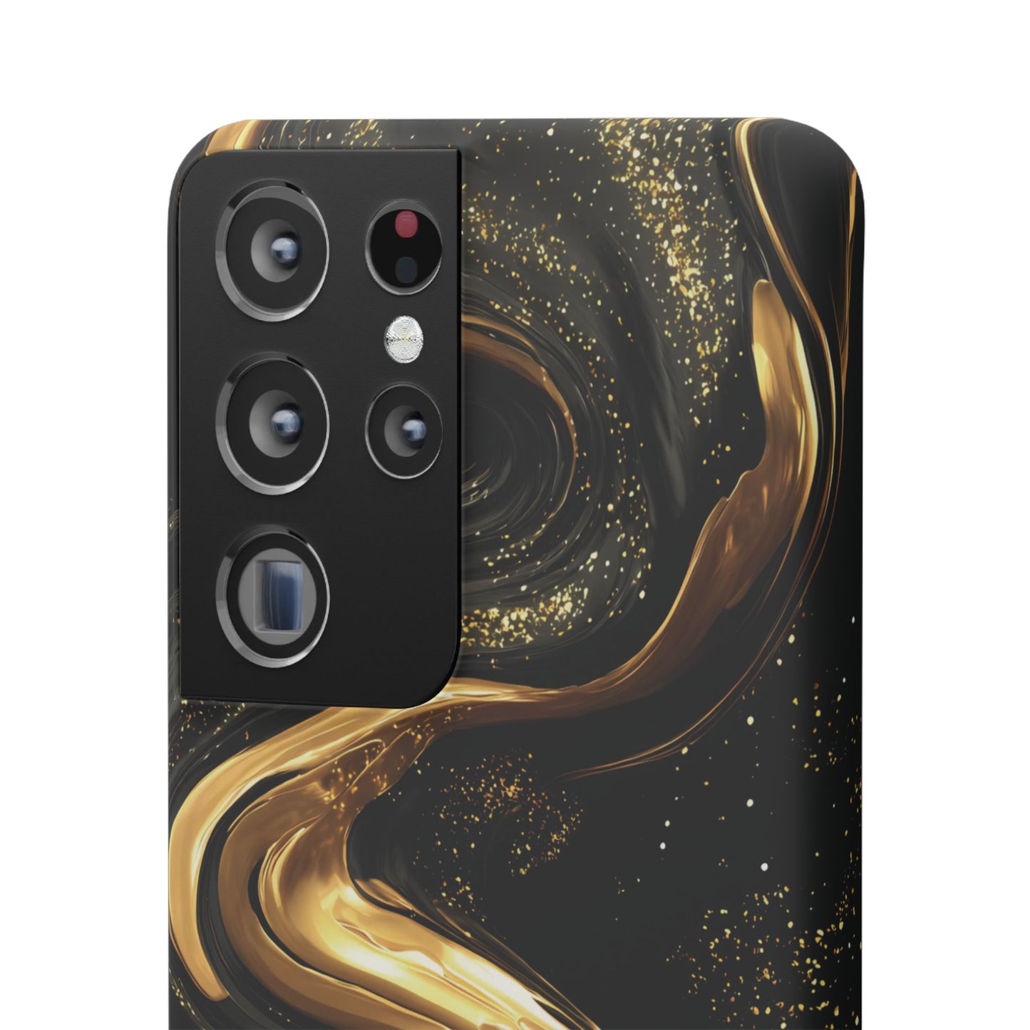 Elegant Gold Swirl Snap Case - Stylish Phone Cover, Modern Accessory, Gift for Her, Luxe Phone Case, Trendy Decor