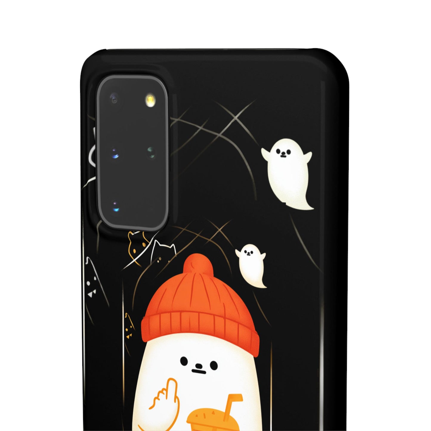 Spook You Halloween Ghost Snap Case Kawaii Protective Phone Cover for iPhone and Samsung