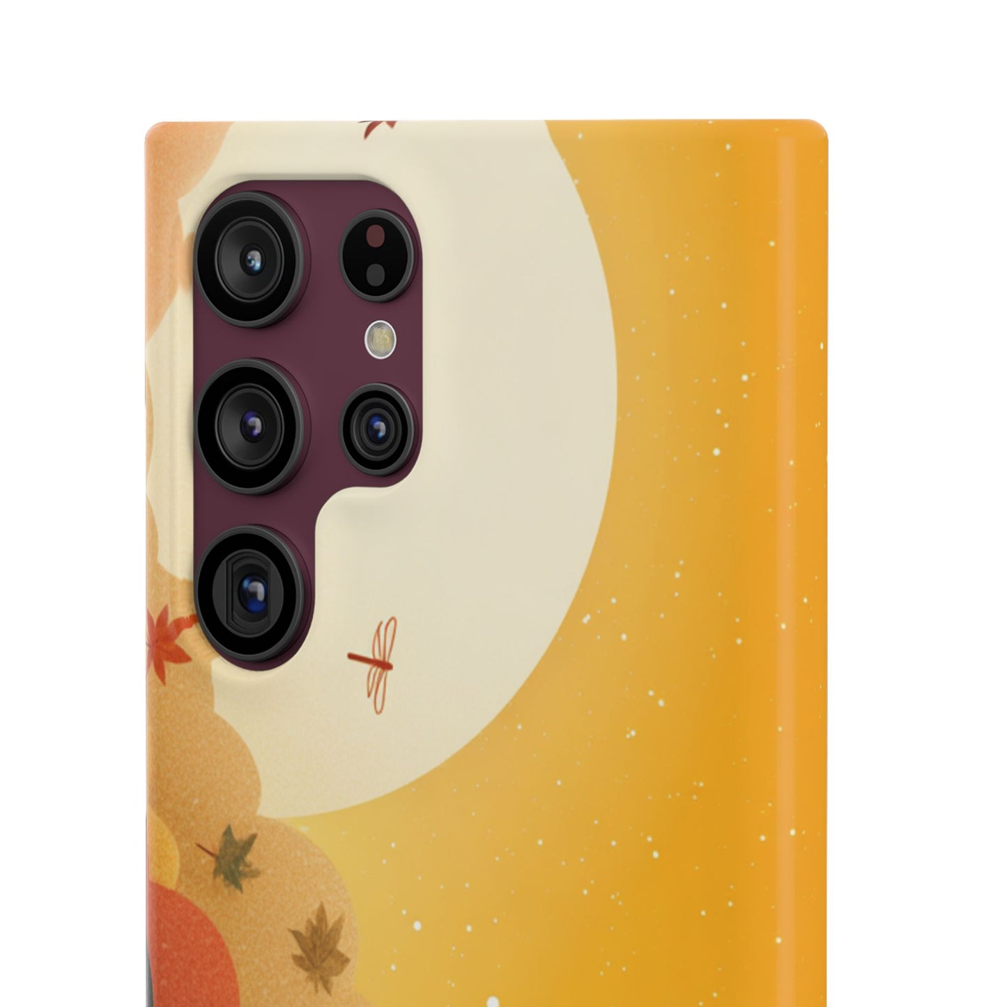 Autumn Sunset Snap Case, Fall Phone Cover, Nature-Themed Accessory, Gift for Her, Seasonal Aesthetic