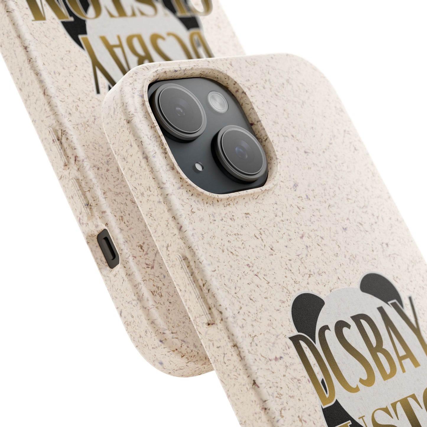 Biodegradable Panda Phone Case — Eco-Friendly Customizable iPhone Cover