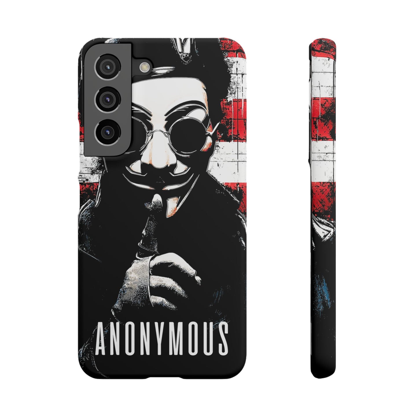 Anonimous & Guy Fawkes Art Snap Case and Protective Phone Cover For iPhone and Samsung
