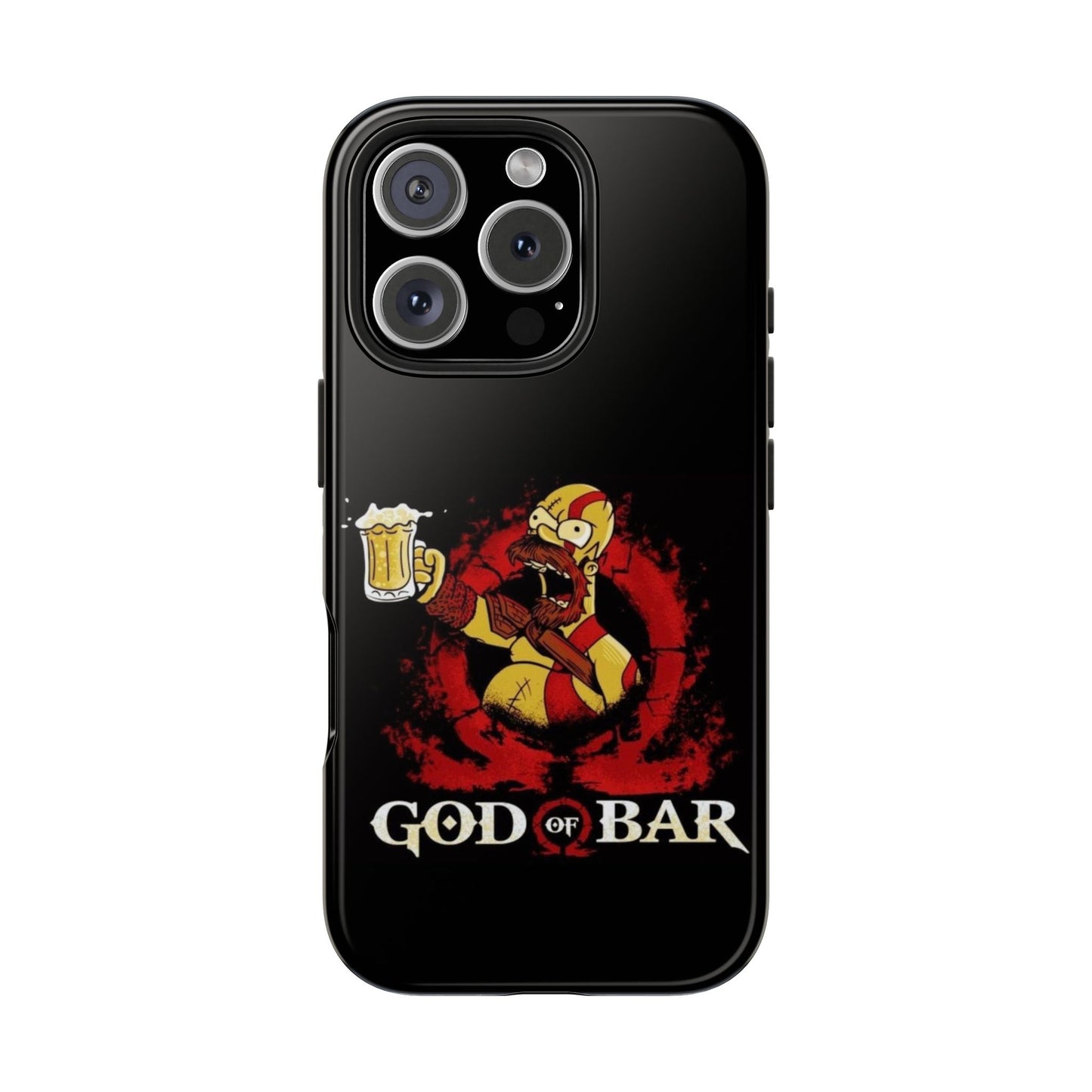 Gdo Of Bar Vintage Black Tough Phone Case | iPhone 17