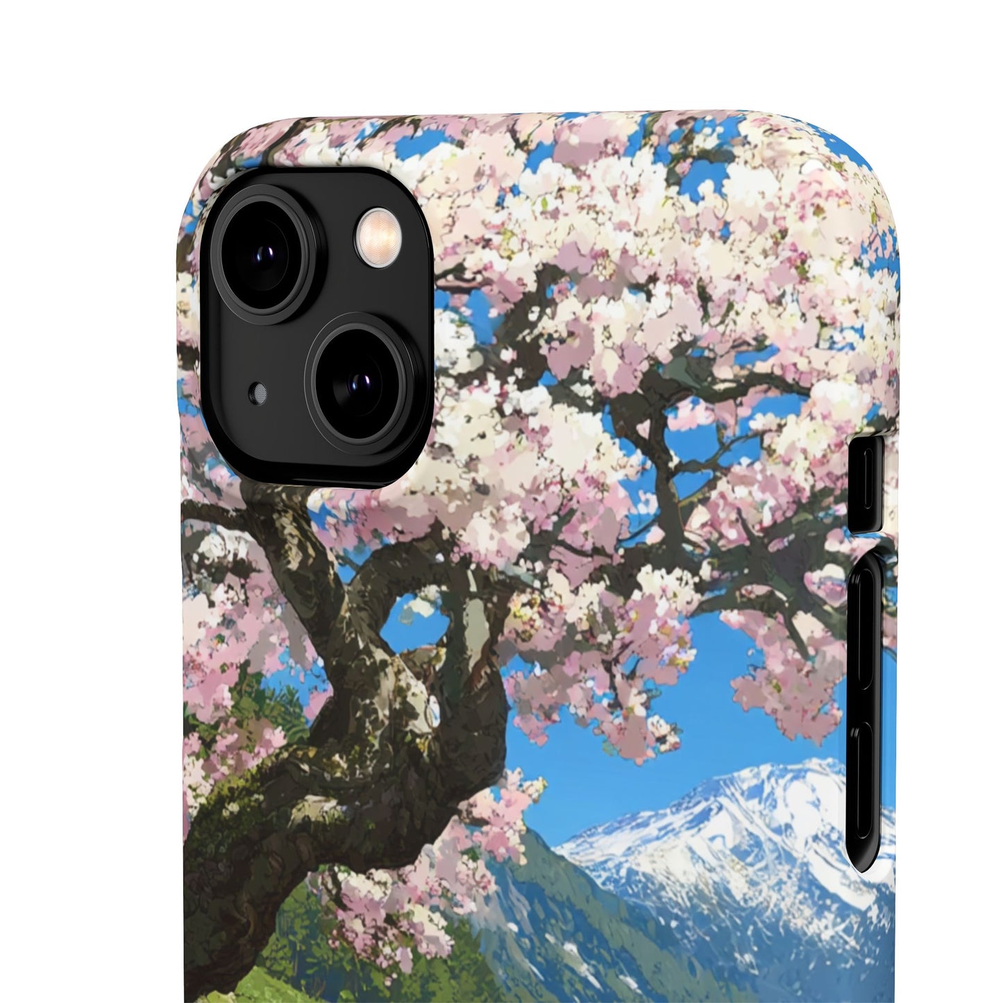 Nature-Inspired Snap Cases for Phone Protection, Floral Phone Covers, Cherry Blossom Aesthetic, Gifts for Nature Lovers, Spring Accessories