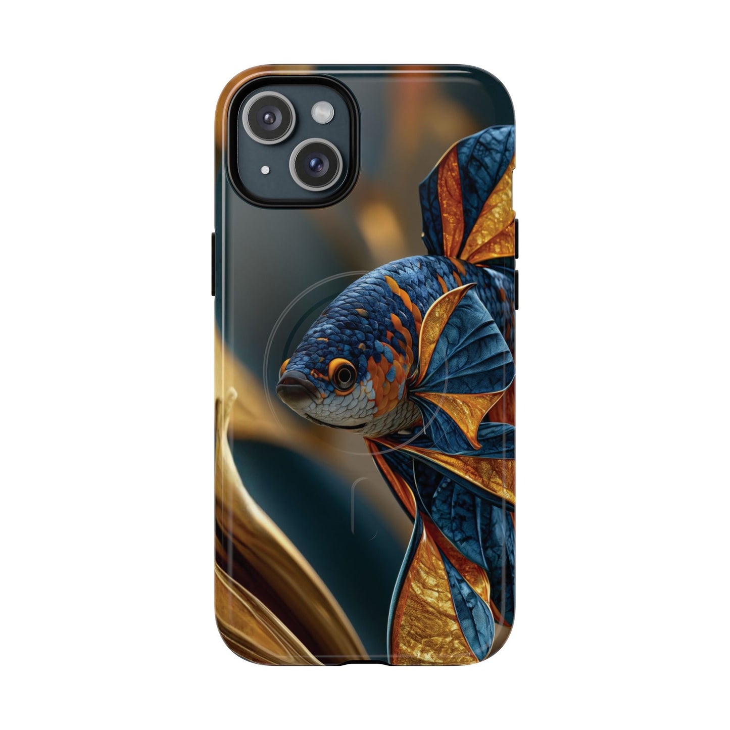 Koi Fish Tough Magnetic Phone Case — Protective Artistic Fish Design