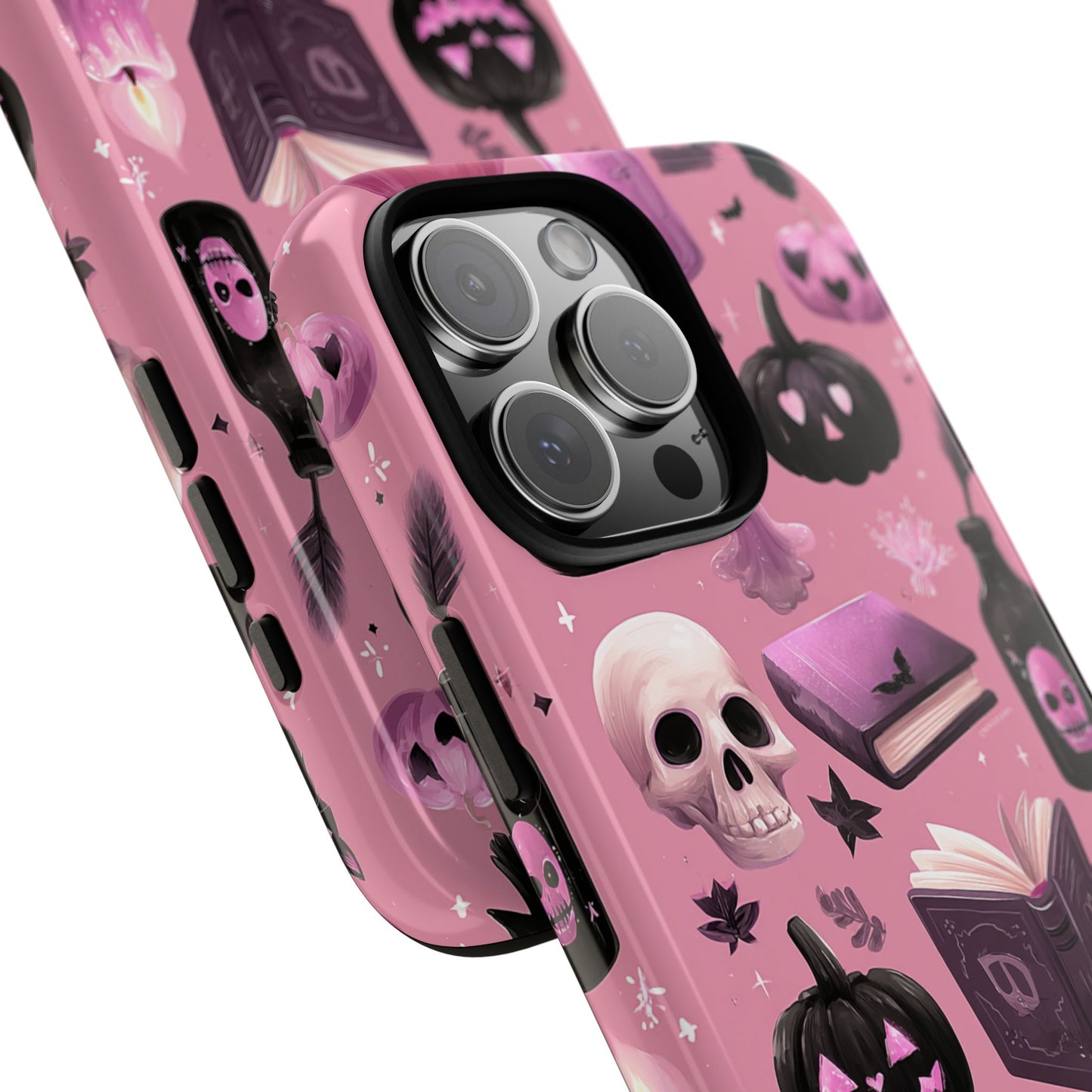 Spooky Phone Case - Halloween Design, Cute Costume Accessory, Fall Decor, Gift for Cat Lovers, Witchy Vibes, Trick or Treat