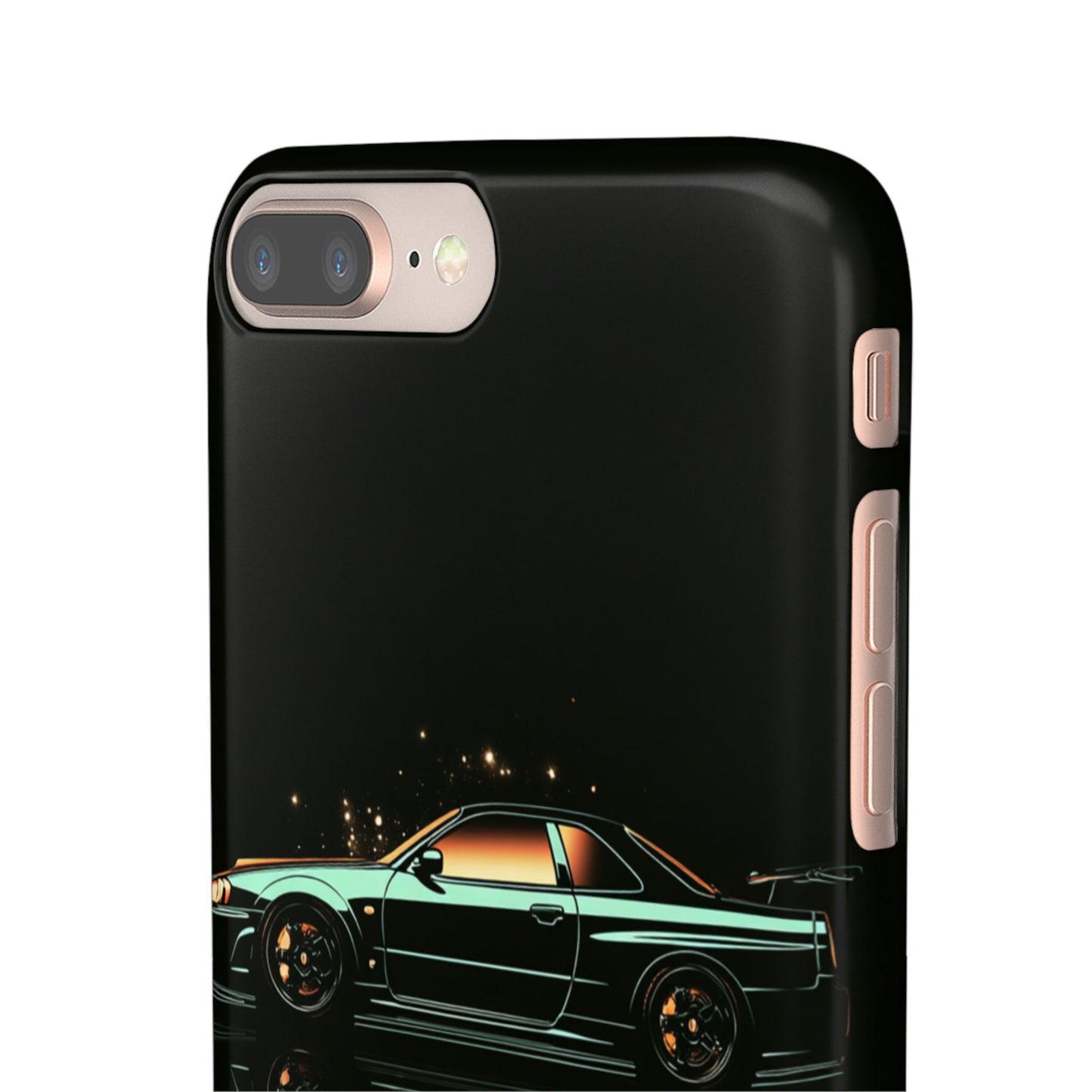 Green Skyleine R34 GTR Art Snap Case and Protective Phone Cover For iPhone and Samsung