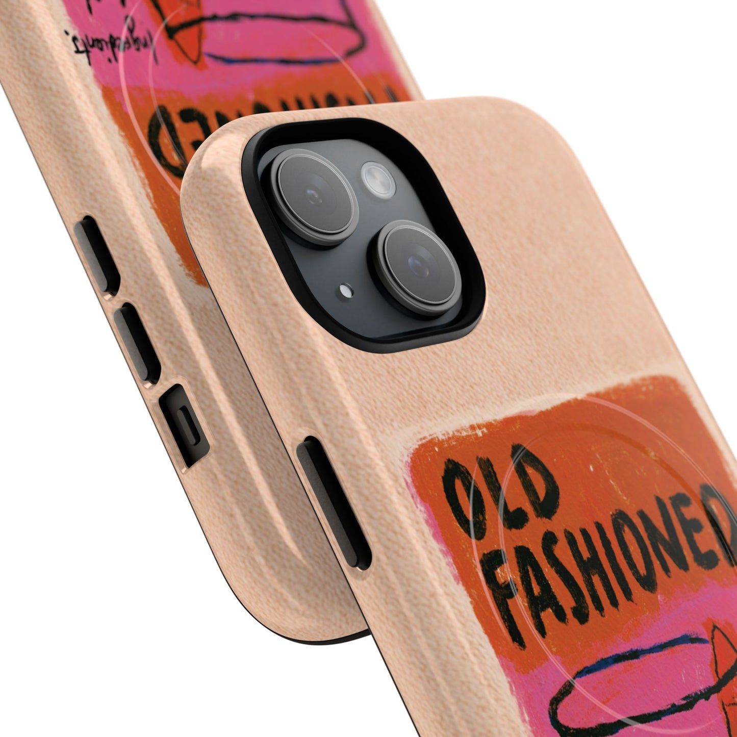 Old Fashioned Phone Case — Retro Cocktail iPhone Magnetic Case