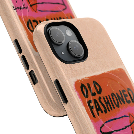 Old Fashioned Phone Case — Retro Cocktail iPhone Magnetic Case