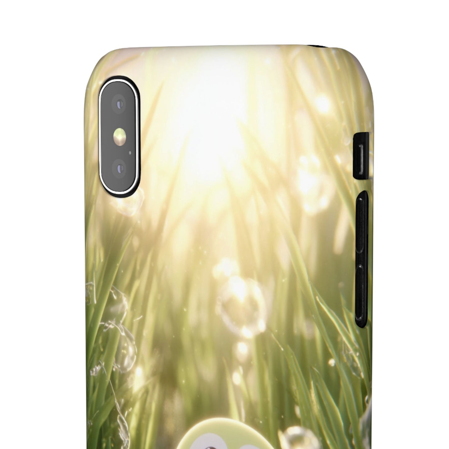 Cute Nature-Inspired Snap Case, Cartoon Phone Cover, Eco-Friendly Gift, Fun Accessory, Personalized Phone Case, Nature Lover's Gift