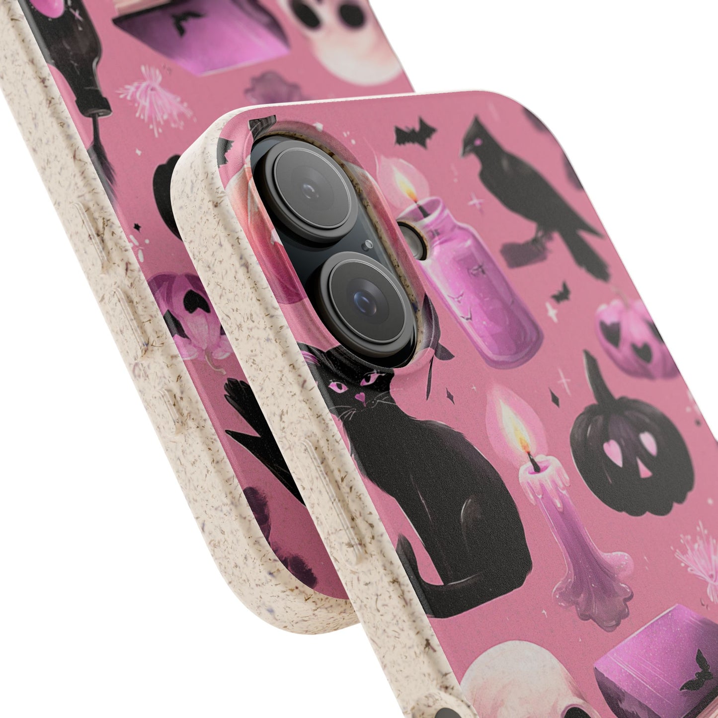 Halloween-Inspired Biodegradable Phone Case, Eco-Friendly Cell Phone Cover, Cute Goth Aesthetic Gift, Sustainable Halloween Decor, [...]