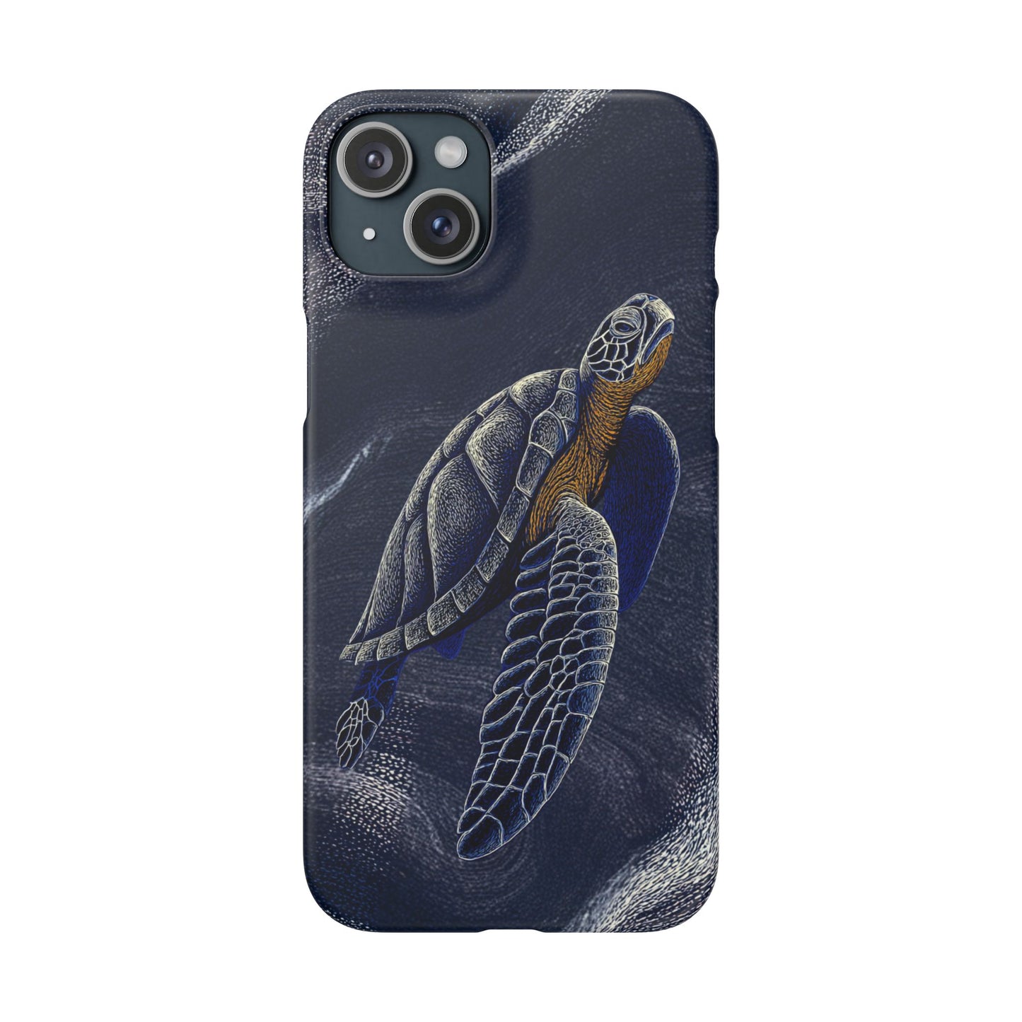 Marine Turtle Snap Case for Nature Lovers Phone Covers For Iphones and Samsungs Customization