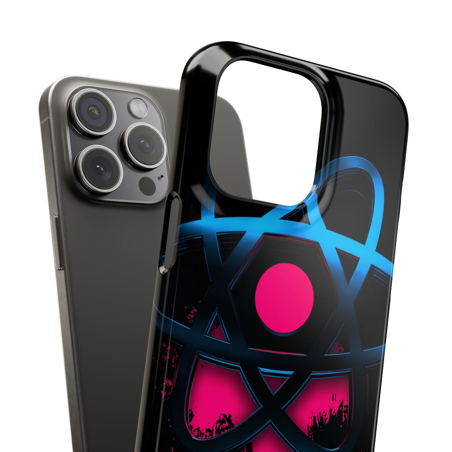 Vibrant Snap Cases for Science Lovers, Phone Cover, Geek Gift, Vibrant Design, Technology Accessories, Unique Phone Case