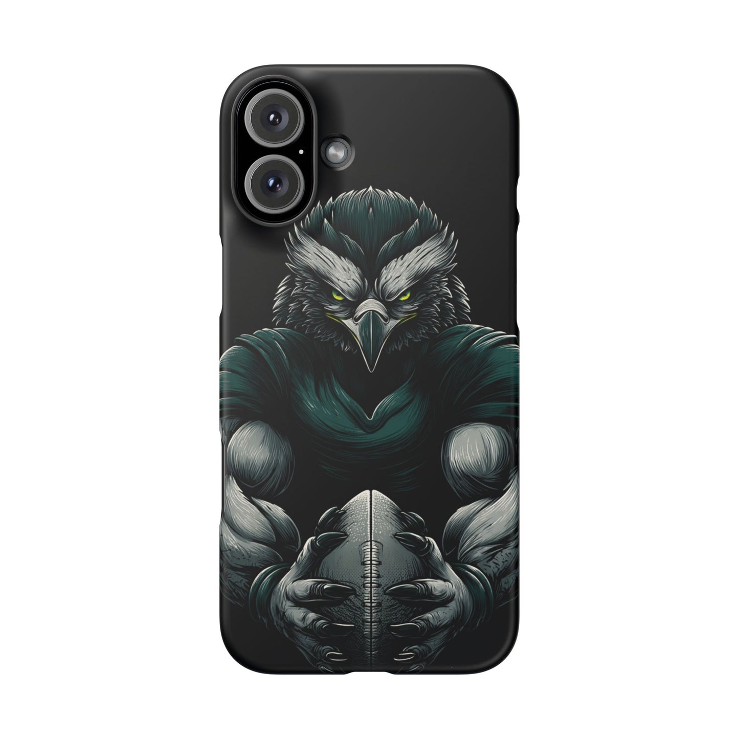 Philadelphia Eagles Art Snap Case, NFL Phone Cover, Sports Fan Gift, Football Team Accessories, Protective Cell Phone Shell