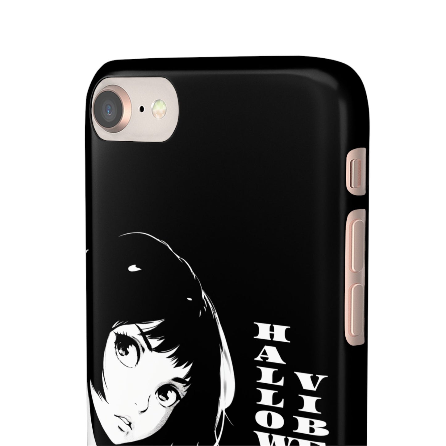 Halloween Vibes Snap Case Black and White Protective Phone Cover for iPhone and Samsung