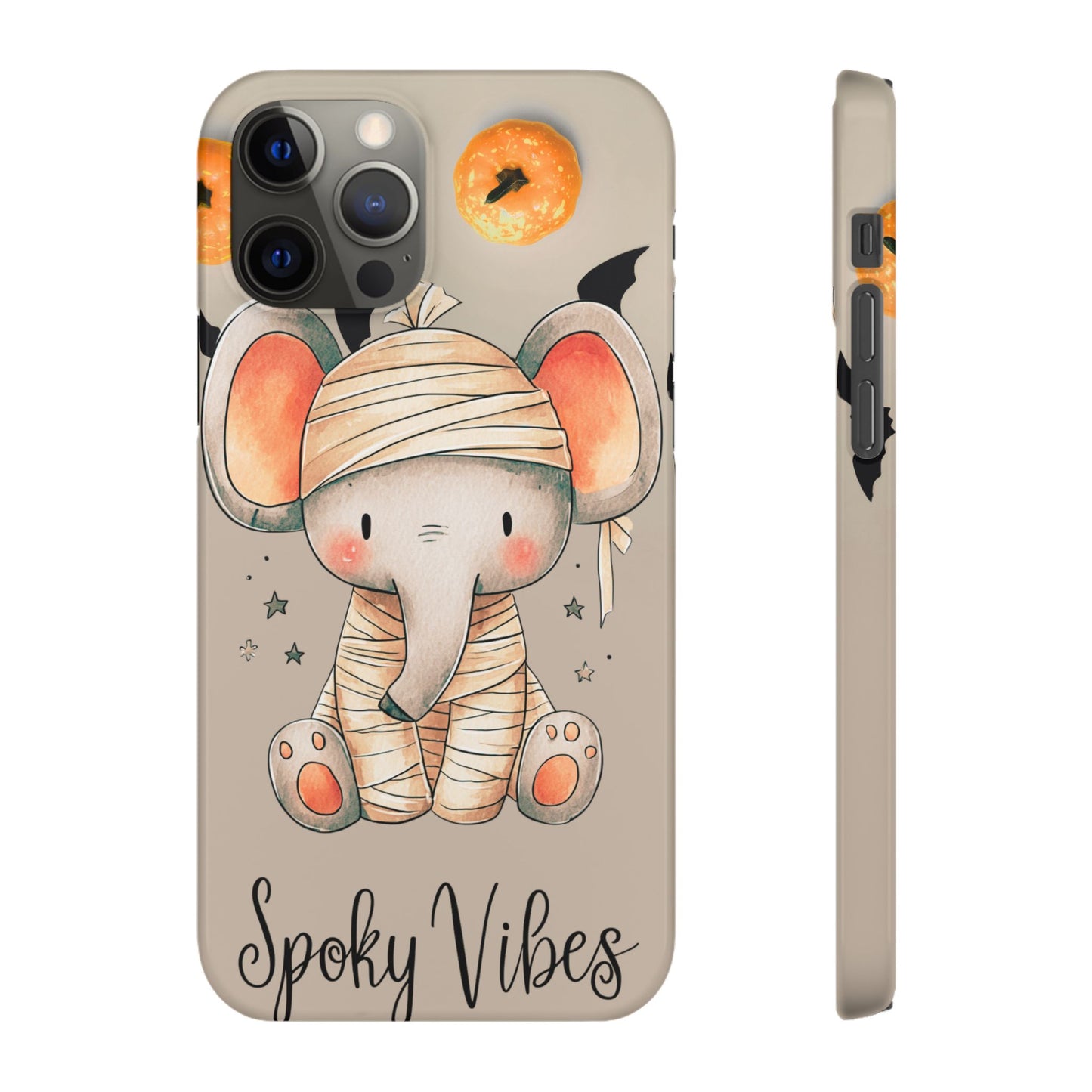 Halloween Vibe Elephant Snap Case for iPhone and Samsung