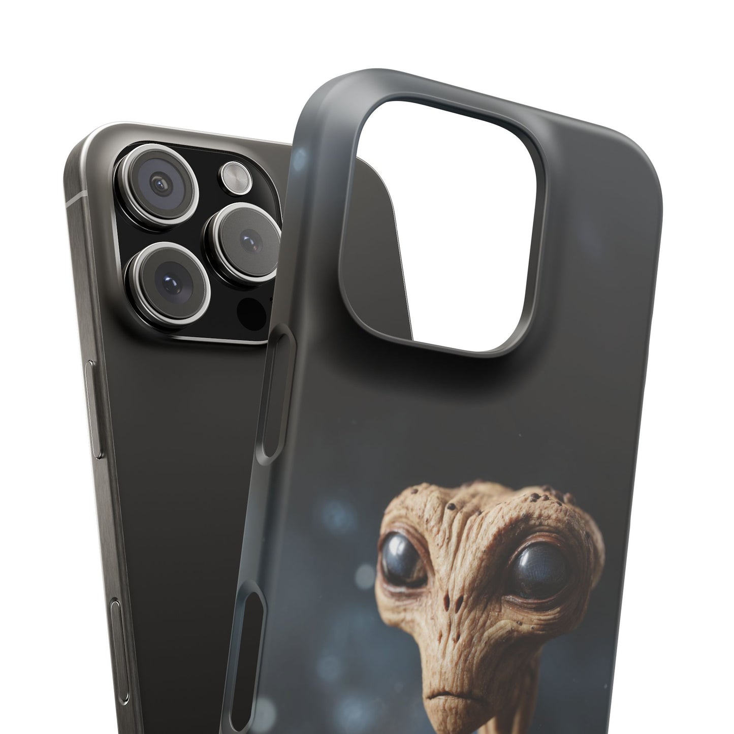 Alien Coffee Snap Case, Unique Phone Cover, Pop Culture Accessory, Gift for Sci-Fi Lovers, Customizable Phone Case