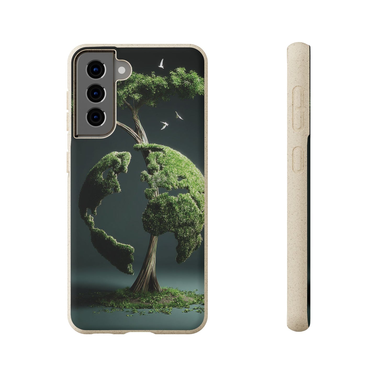 Eco-Friendly Phone Case with Nature Design, Sustainable iPhone Cover, Biodegradable Cellphone Accessories, Green Earth Gift, Earth Day [...]
