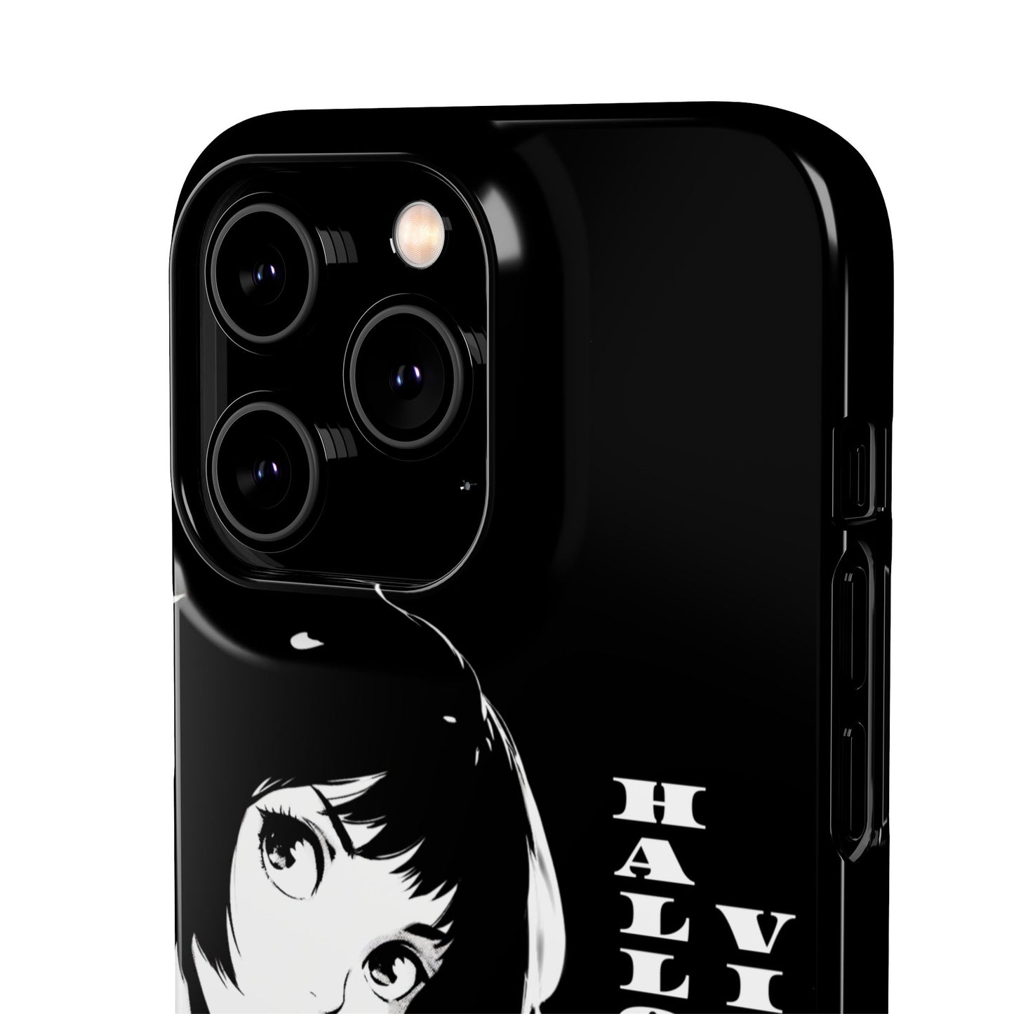 Halloween Vibes Snap Case Black and White Protective Phone Cover for iPhone and Samsung