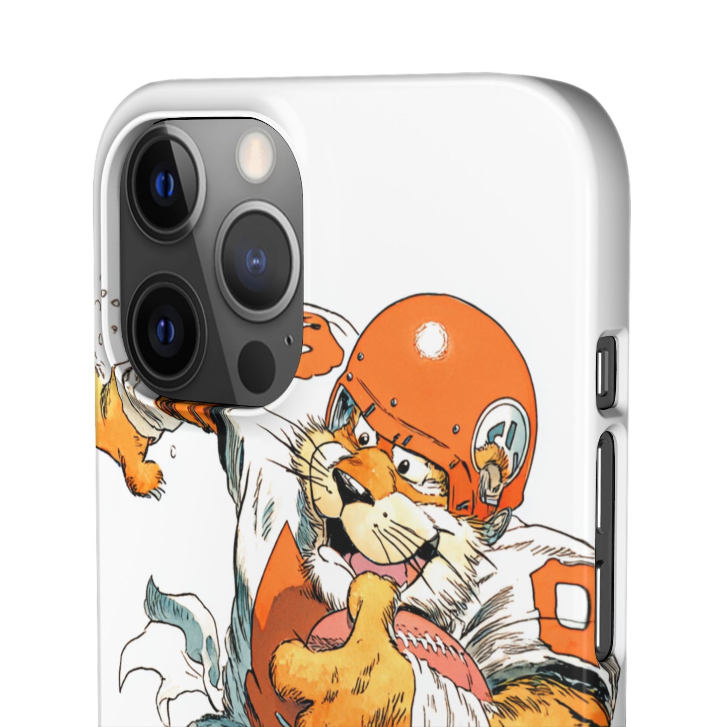 Cincinnati Bengals Snap Cases, Football Fans Phone Case, Tiger Cartoon Art Design, Football Lover Gift, Protective Phone Cover