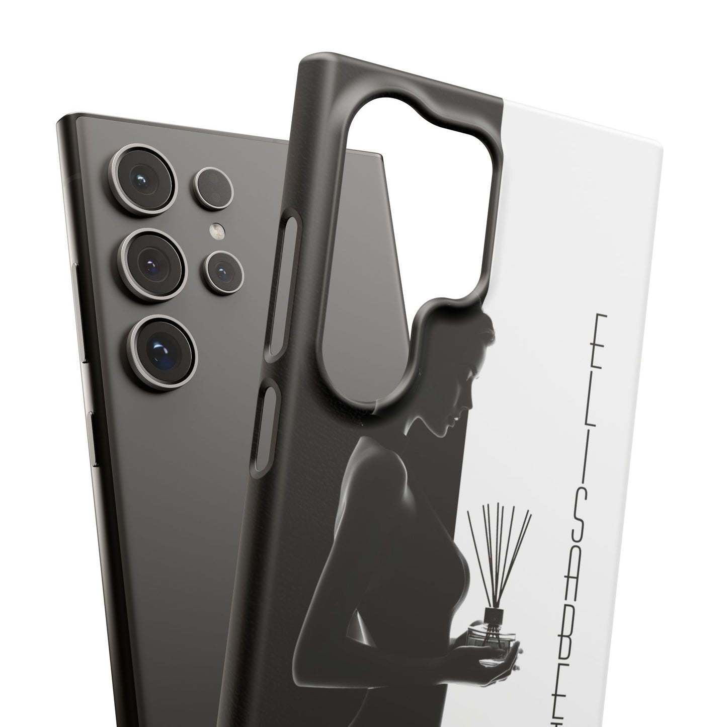 Custom Black and White Snap Case for Women Phone Cover for iPhone and Samsung