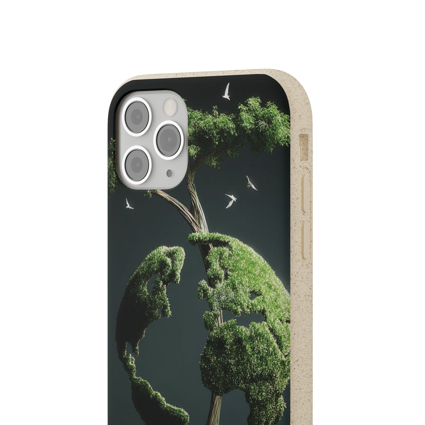 Eco-Friendly Phone Case with Nature Design, Sustainable iPhone Cover, Biodegradable Cellphone Accessories, Green Earth Gift, Earth Day [...]