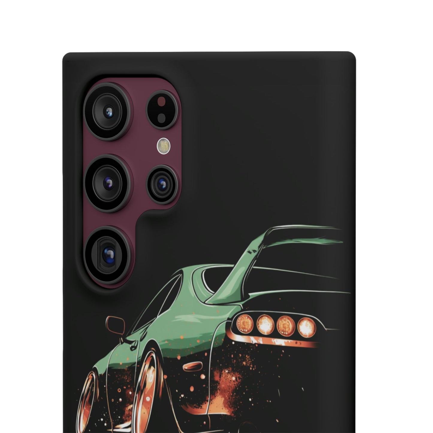 A80 MK4 Green Supra Art Snap Case and Protective Phone Cover For iPhone and Samsung