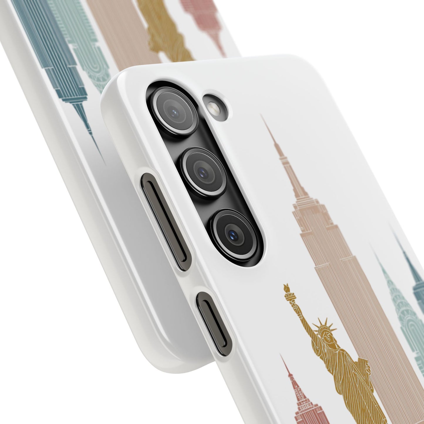 Stylish New York Snap Case, Urban Phone Cover, Cityscape Phone Case, Gift for Travelers, Trendy Protective Case