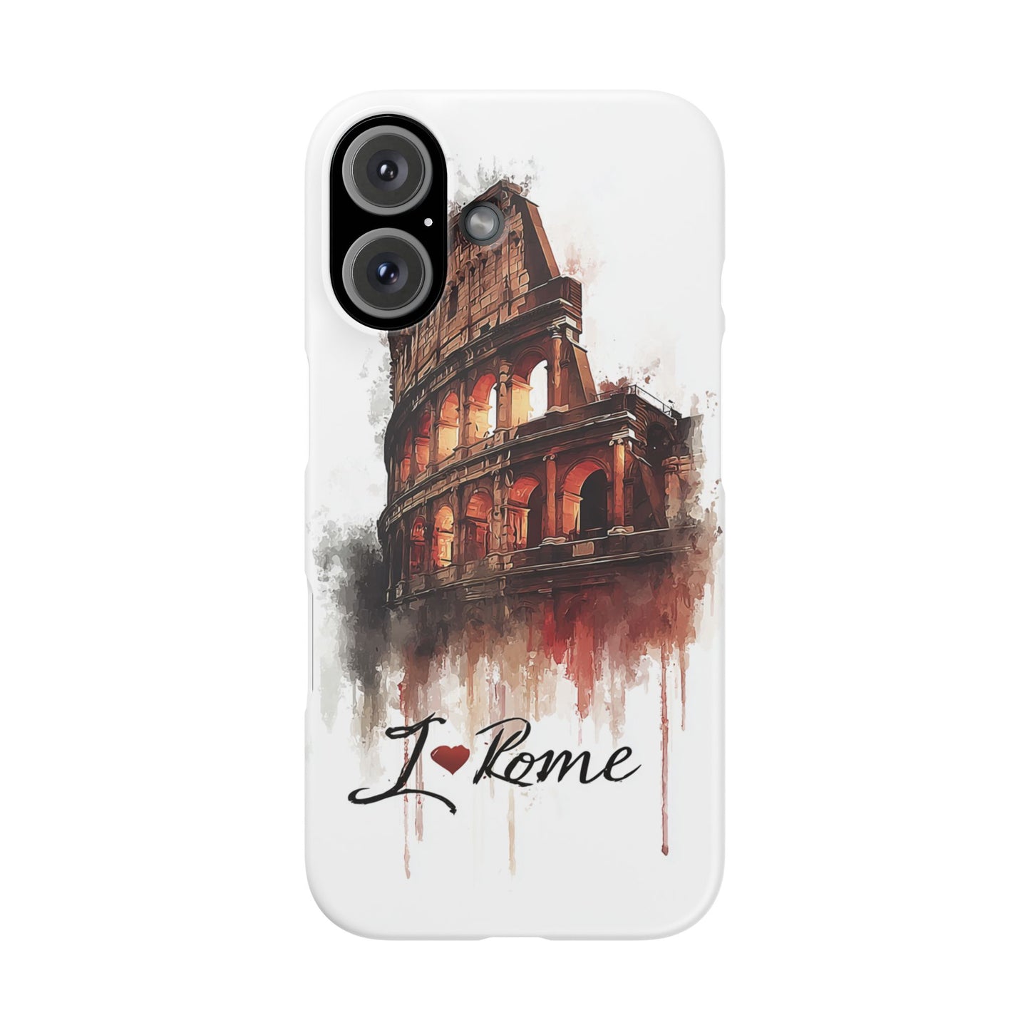 I Love Rome Snap Cases, Urban Phone Covers, Travel Accessories, Gift for Travelers, City Love Merch