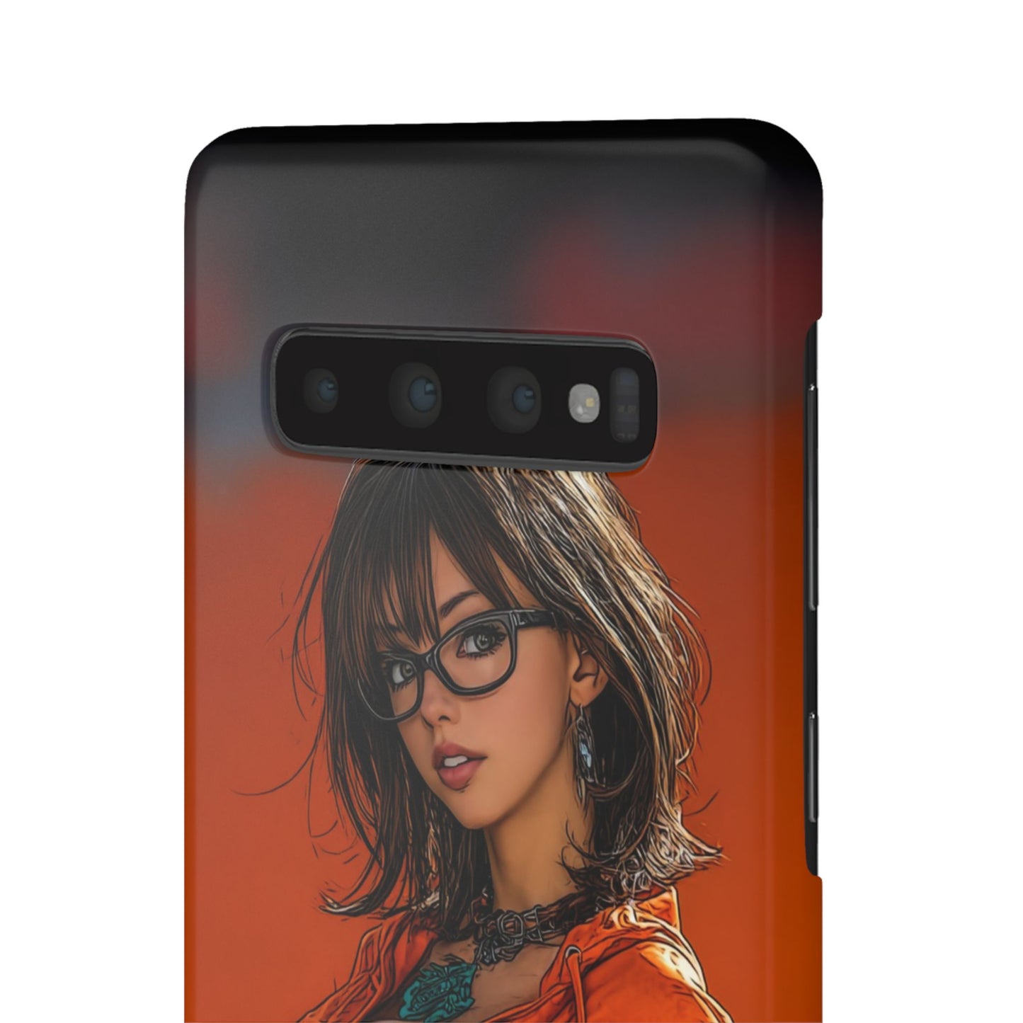 Velma Dinkley Cleveland Browns Fan Snap Cases, Phone Cover, Cartoon Style Art, Custom Case, Protective Shell