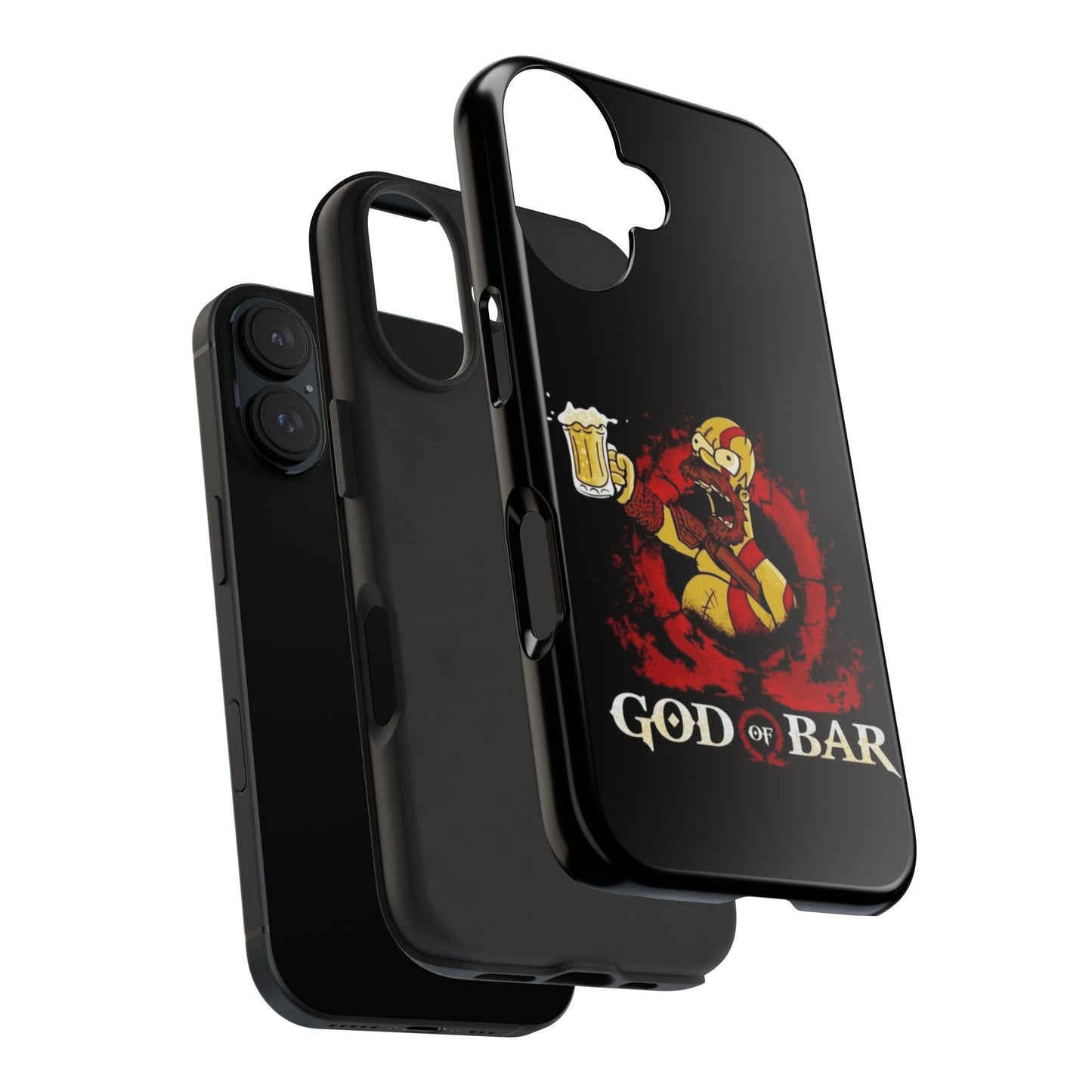 Gdo Of Bar Vintage Black Tough Phone Case | iPhone 17