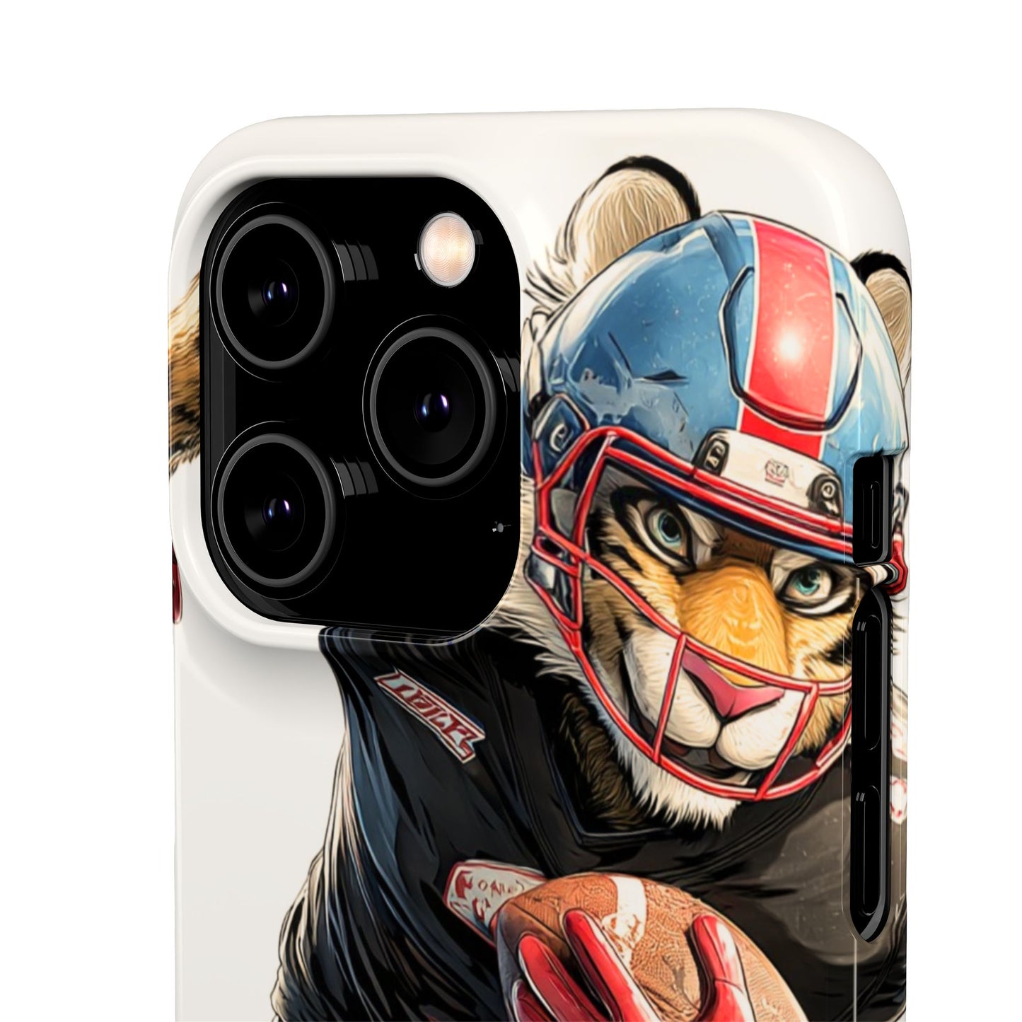 Sporty Animal Snap Cases for Phone, Unique Art, Gift for Sports Lovers, Fun Design for Gamers, iPhone Accessories