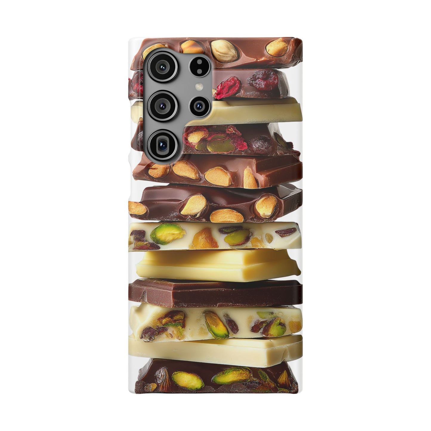 Chocolate Bar Phone Case Sweet Treat Accessory iPhone and Samsung Protective Cover