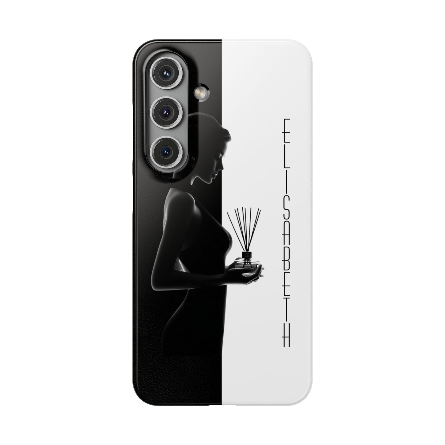 Custom Black and White Snap Case for Women Phone Cover for iPhone and Samsung