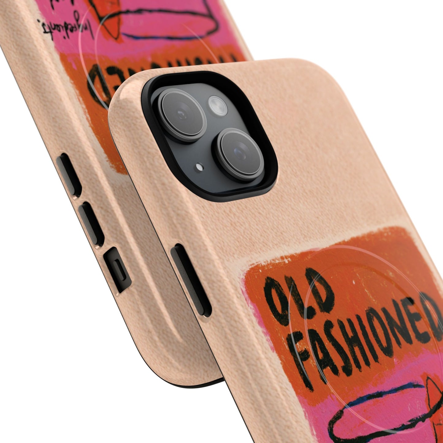 Old Fashioned Phone Case — Retro Cocktail iPhone Magnetic Case