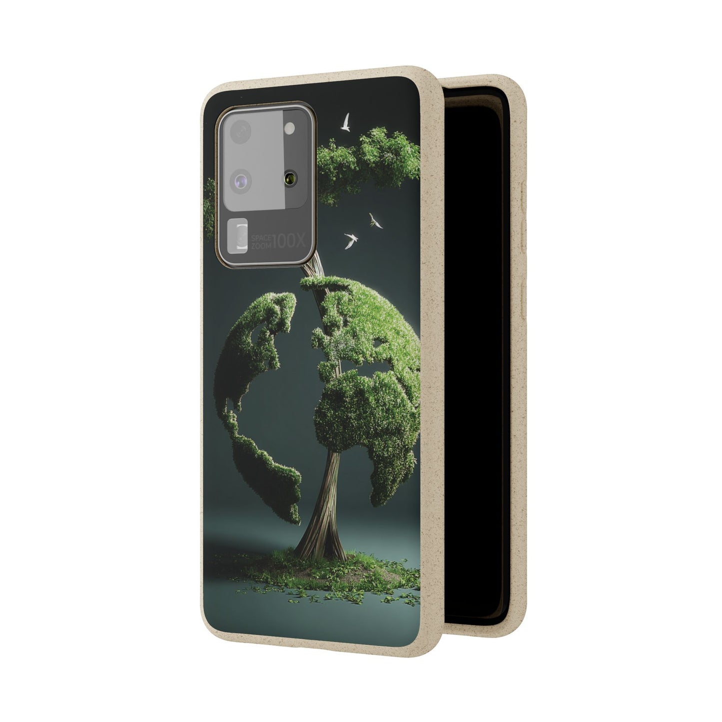 Eco-Friendly Phone Case with Nature Design, Sustainable iPhone Cover, Biodegradable Cellphone Accessories, Green Earth Gift, Earth Day [...]