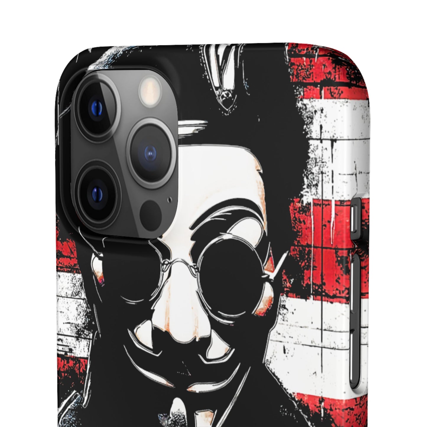 Anonimous & Guy Fawkes Art Snap Case and Protective Phone Cover For iPhone and Samsung