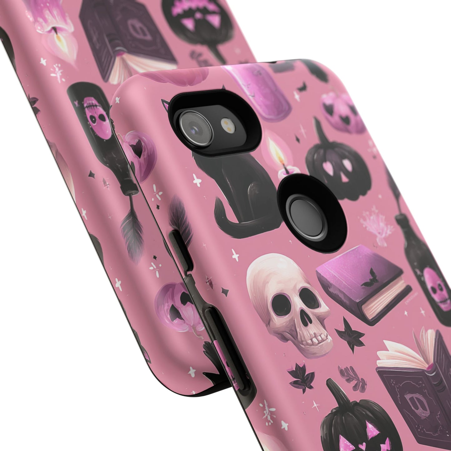 Spooky Phone Case - Halloween Design, Cute Costume Accessory, Fall Decor, Gift for Cat Lovers, Witchy Vibes, Trick or Treat