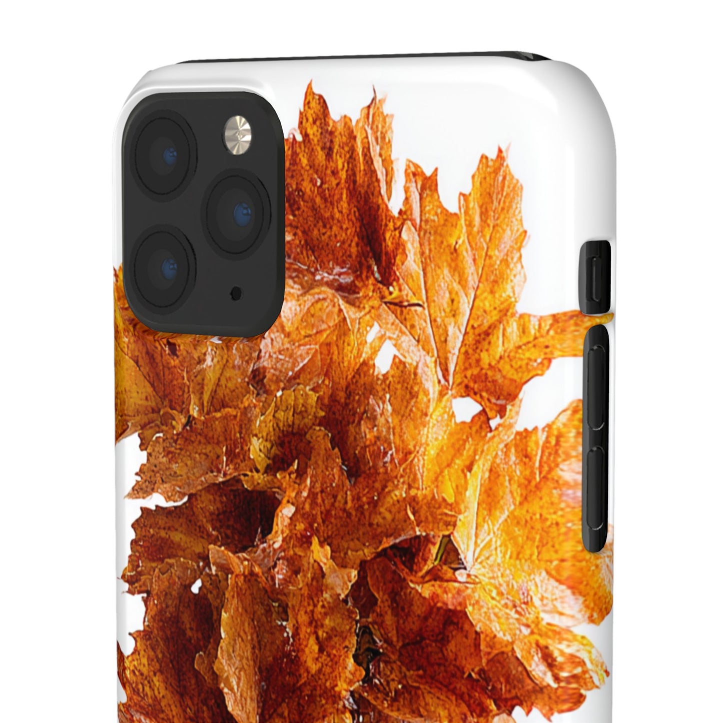 Autumn Leaf Phone Case | Fall Snap Cases, Phone Accessories, Nature Lover Gift, Seasonal Decor, Cozy Fall Vibes