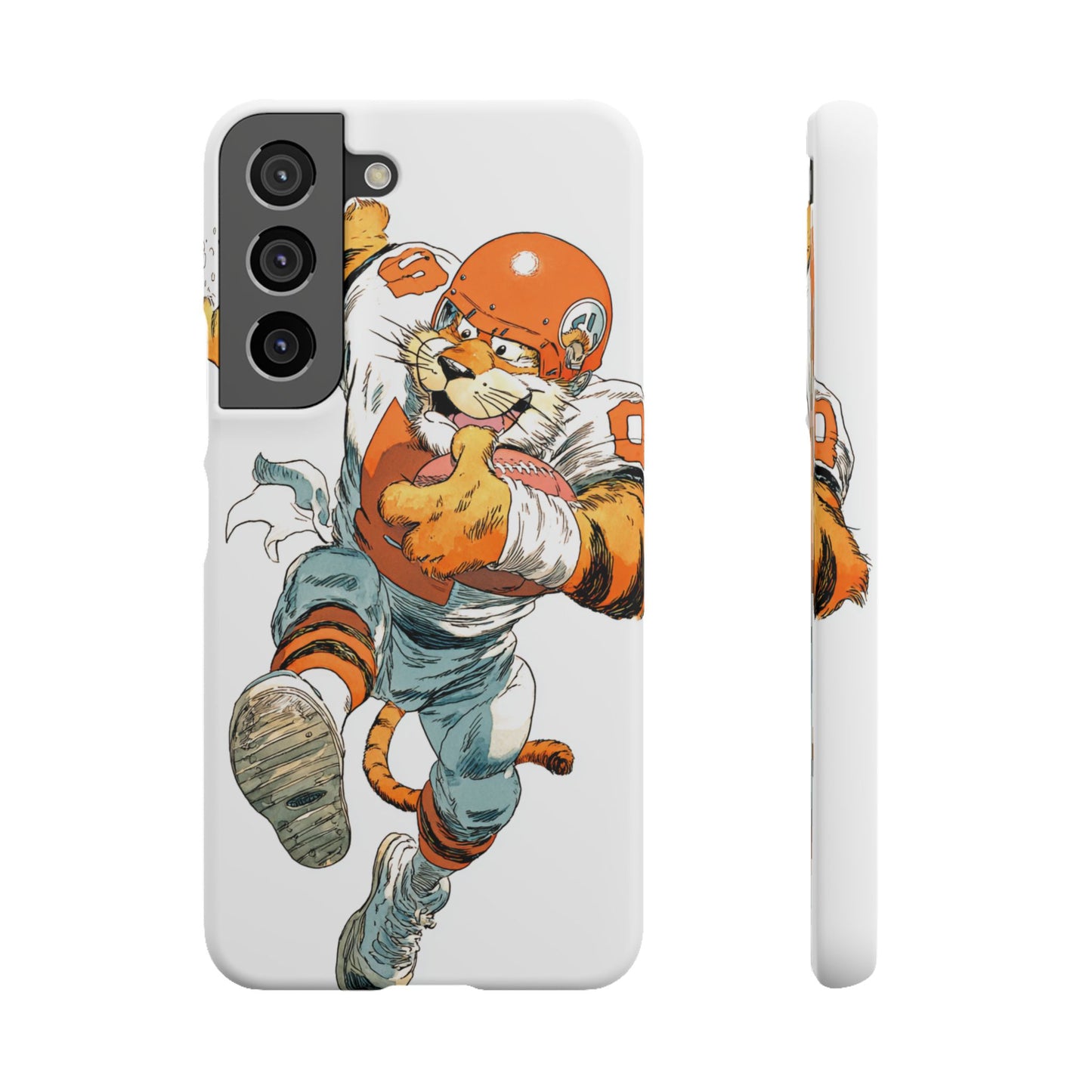 Cincinnati Bengals Snap Cases, Football Fans Phone Case, Tiger Cartoon Art Design, Football Lover Gift, Protective Phone Cover