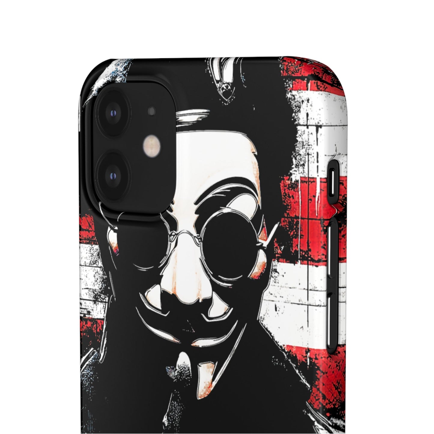 Anonimous & Guy Fawkes Art Snap Case and Protective Phone Cover For iPhone and Samsung