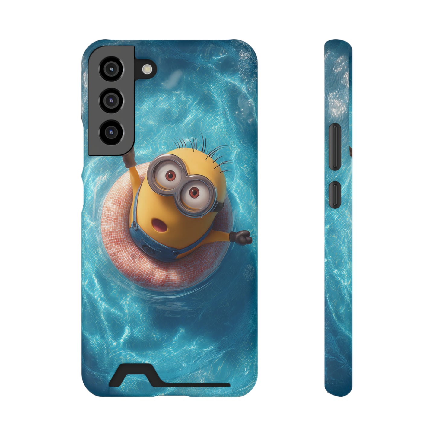 Minion Phone Case with Card Holder, Fun and Functional Accessory for Kids, Smartphone Case, Gift for Minion Fans, Unique Mobile Cover, [...]