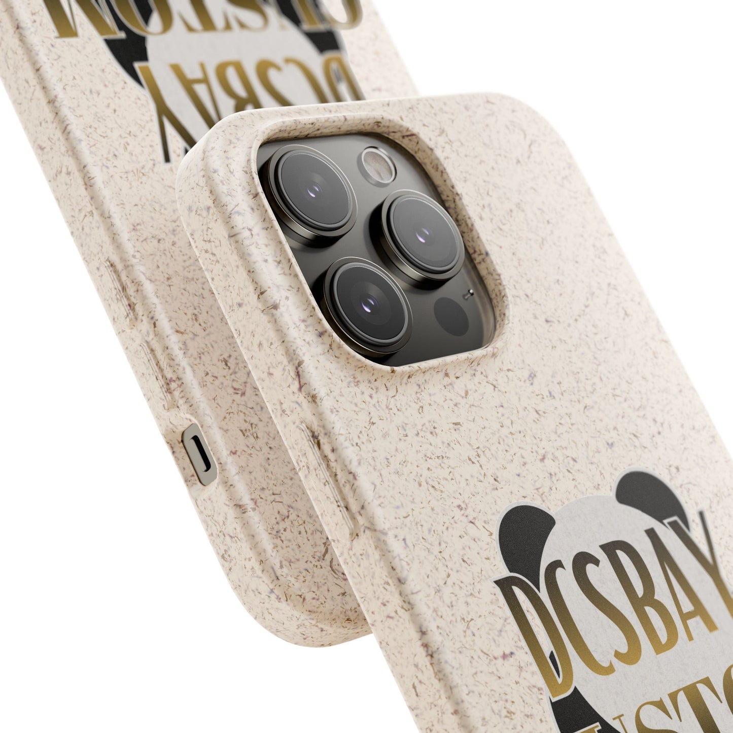 Biodegradable Panda Phone Case — Eco-Friendly Customizable iPhone Cover
