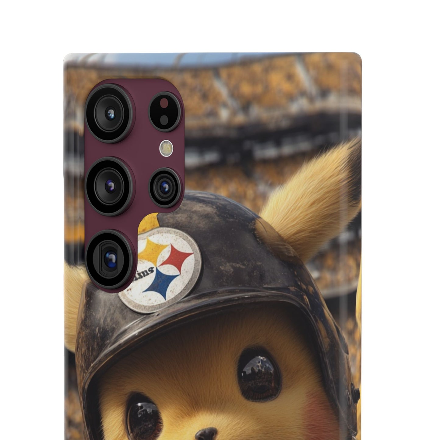 Fun Character Sports Snap Case, Phone Case, Fun Tech Accessory, Cute Gift for Gamers, Football Lovers, Kids.